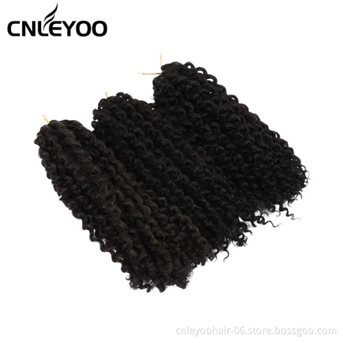 2021 hot sale wholesale high quality high temperature resistant jerry curly braided hair